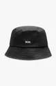 czarny Wood Wood kapelusz bawełniany Ossian Bucket Hat 12240817-7083 BLACK Męski
