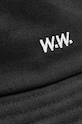 Wood Wood kapelusz bawełniany Ossian Bucket Hat 12240817-7083 BLACK 12240817.7083 czarny AA00