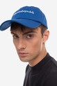 Billionaire Boys Club cotton baseball cap Serif Logo Cap cotton blue B23148