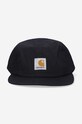 Carhartt WIP cotton baseball cap Tyler Cap I031614 black I031614