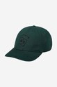 Carhartt WIP cotton baseball cap New Frontier Cap cotton green I031684