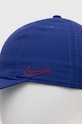 Nike czapka z daszkiem bawełniana granatowy CU7694