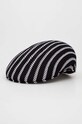 Čiapka s prímesou vlny Kangol s prímesou vlny čierna K3656.BW016