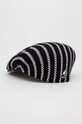 Kangol kaszkiet z domieszką wełny czarny K3656.BW016