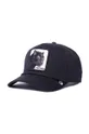 μαύρο Βαμβακερό καπέλο του μπέιζμπολ Goorin Bros Panther Ανδρικά