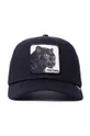 Pamučna kapa sa šiltom Goorin Bros Panther crna