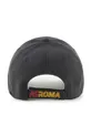 47 brand czapka z daszkiem bawełniana AS Roma czarny