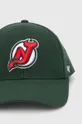 47 brand czapka z daszkiem z domieszką wełny NHL New Jersey Devils zielony