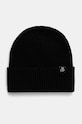 Marc O'Polo caciula din bumbac uni negru M29502201116
