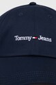 Хлопковая кепка Tommy Jeans AM0AM11341 тёмно-синий AA00
