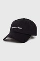Tommy Jeans șapcă de baseball din bumbac bumbac negru AM0AM11341