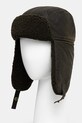 Barbour czapka bawełniana Morar Wax bawełna zielony MHA0710