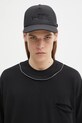 Heliot Emil baseball cap SS25.M.16.050.BLK01.CO black
