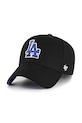 47 brand berretto da baseball in cotone MLB LA Dodgers cotone nero B.FIJMP12CTP.BK