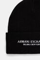Armani Exchange căciulă negru XM001637.AF16950.NOS