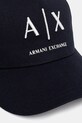Armani Exchange бейсболка мужская хлопковая XM002696.AF15502.NOS тёмно-синий AA00