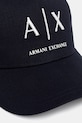 Armani Exchange бейсболка мужская хлопковая XM002696.AF15502.NOS тёмно-синий AA00