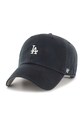 47 brand Czapka MLB Los Angeles Dodgers aplikacja czarny B.BSRNR12GWS.BKA