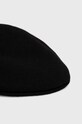 Kangol Kaszkiet wełniany 0258BC.BG991 czarny AA00