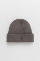 Kangol Czapka aplikacja szary K3454.GR034