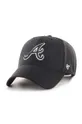 čierna Čiapka 47 brand MLB Atlanta Braves Unisex