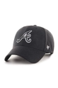 fekete 47brand sapka MLB Atlanta Braves Uniszex