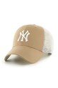 47 brand Czapka MLB New York Yankees aplikacja beżowy B.BRANS17CTP.KHC