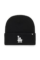 47 brand Czapka MLB Los Angeles Dodgers aplikacja czarny B.HYMKR12ACE.BKA