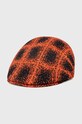 Kangol kaszkiet pozostałe pomarańczowy K3547.BC017
