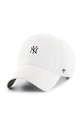Čepice 47brand New York Yankees bavlna bílá B.BSRNR17GWS.WH