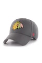 47 brand Czapka NHL Chicago Blackhawks z domieszką wełny szary H.MVP04WBV.CC