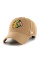 Кепка 47 brand Chicago Blackhawks аплікація коричневий H.MVPSP04WBP.QL
