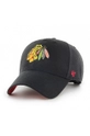 czarny 47brand Czapka NHL Chicago Blackhawks Unisex