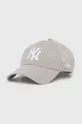 gray New Era cotton baseball cap Unisex