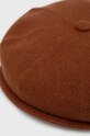Vlněná čepice Kangol K3164HT.MH240 hnědá AA00