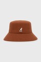 Вовняний капелюх Kangol вовна коричневий K3191ST.MH240