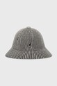 Kangol kapelusz z domieszką wełny z domieszką wełny szary K3583.ND080
