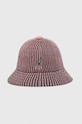 Kangol palarie din amestec de lana cu un amestec de lana roz K3583.PP696