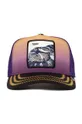 Goorin Bros czapka z daszkiem fioletowy