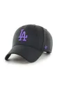 czarny 47 brand czapka z daszkiem z domieszką wełny MLB Los Angeles Dodgers Unisex