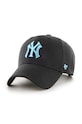 Pamučna kapa sa šiltom 47 brand MLB New York Yankees natpis crna B.MVPSP17WBP.BKAI