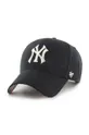 μαύρο Βαμβακερό καπέλο του μπέιζμπολ 47 brand MLB New York Yankees Unisex