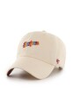 47brand șapcă de baseball din bumbac MLB Los Angeles Dodgers bumbac bej B.RETCU12GWS.NT