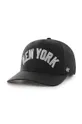 czarny 47 brand czapka z daszkiem z domieszką wełny MLB New York Yankees Unisex