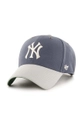 modrá Bavlnená šiltovka 47 brand MLB New York Yankees Unisex