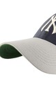 47 brand czapka z daszkiem bawełniana MLB New York Yankees B.CAMPC17GWS.VN niebieski AA00
