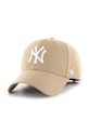 47 brand sapka gyapjúkeverékből MLB New York Yankees aplikációval bézs B.MVP17WBV.KHB