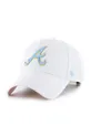 biela Čiapka s prímesou vlny 47 brand MLB Atlanta Braves Unisex