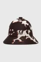 brązowy Kangol kapelusz Unisex