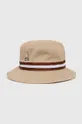 beżowy Kangol kapelusz bawełniany Unisex